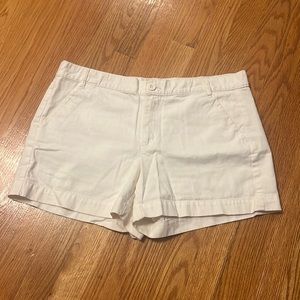 White Shorts